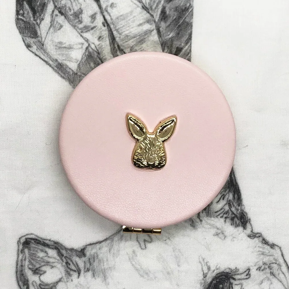 ♡ Olivia Burton ♡ Bunny Compact Mirror - Blossom & Gold